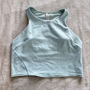 Lululemon Light Blue Crop Tank